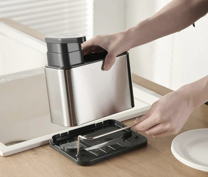 Escurridor y Dispensador de Lavaplatos